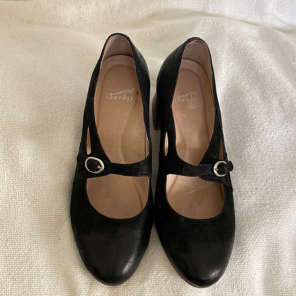 Black Dansko Mary Janes size38